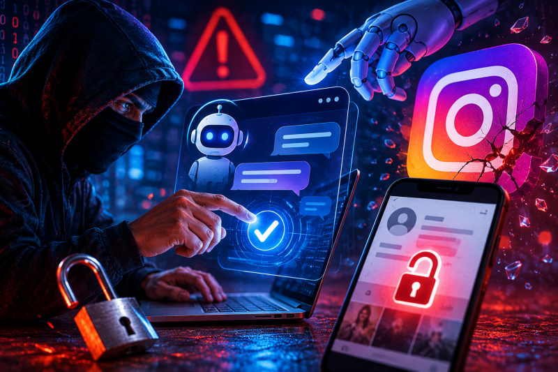 Akun Instagram Bisa Diretas Lewat Chatbot AI? Ini Penjelasannya