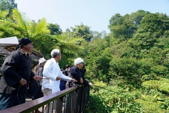 Kementerian Kehutanan Lepasliarkan Elang Jawa dan Resmikan Fasilitas Konservasi di Megamendung