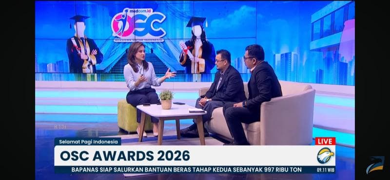 OSC Award 2026 Umumkan 116 Penerima Beasiswa S1 Penuh, Pendaftar Tembus 7.600 Peserta