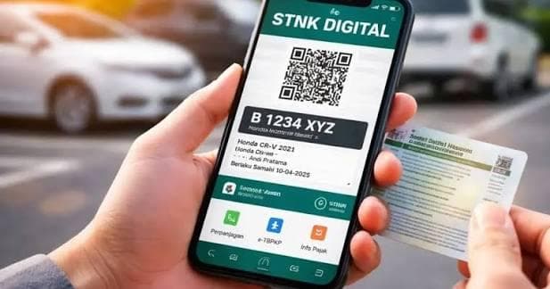 STNK Digital Resmi Diluncurkan, Dokumen Kendaraan Bisa Diakses dari Ponsel