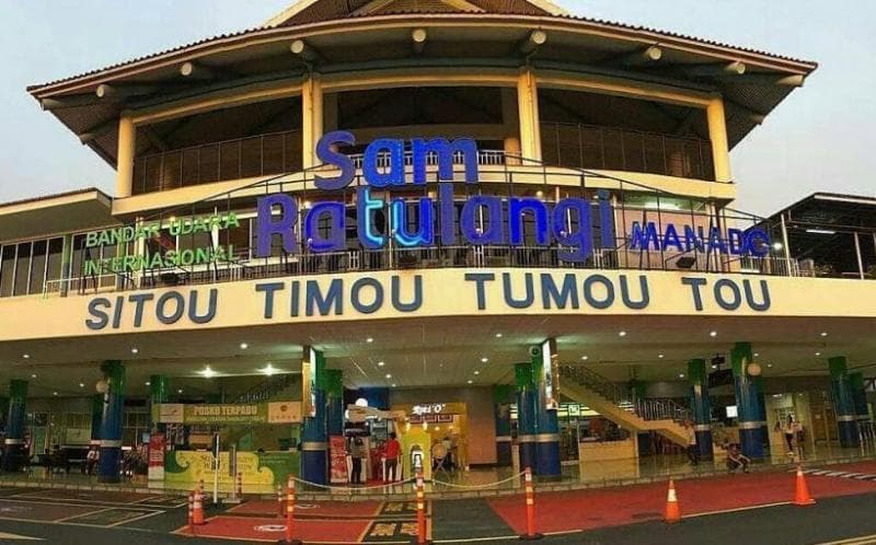 Bandara Sam Ratulangi Manado, Sulawesi Utara. (Suaradewan)<br>