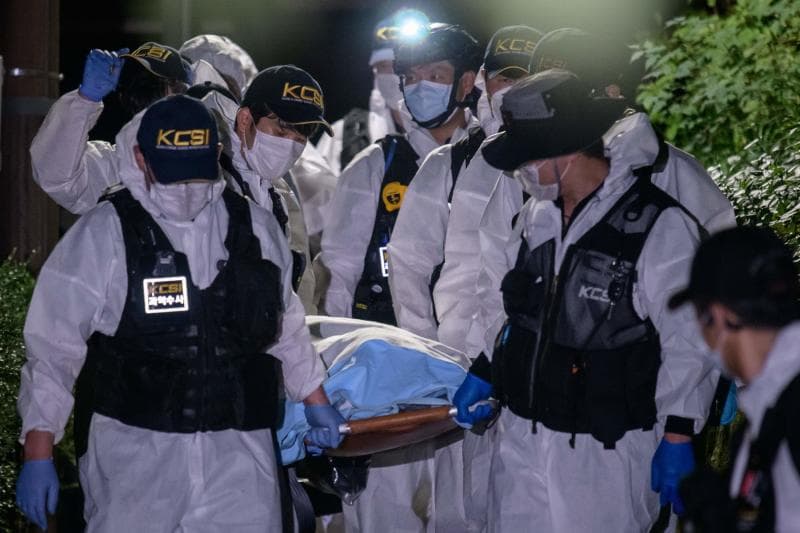 Wali Kota Park Won-soon ditemukan tewas di Gunung Bukak, Seoul, Korea Selatan. (Getty Images/AFP/Ed Jones)