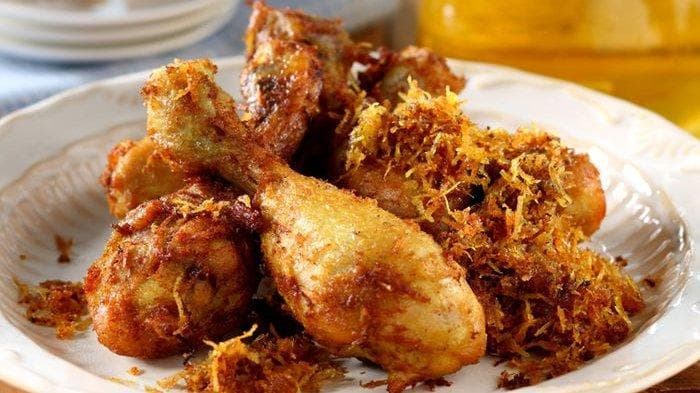 Ayam goreng khas Indonesia. (Tribunnews)