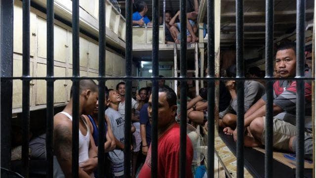 Ilustrasi: Kondisi dalam penjara. (BBC/Tito Sianipar)<br>