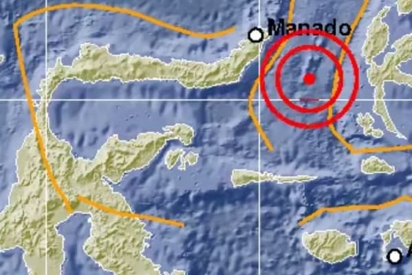 Gempa Maluku Utara. (BMKG)