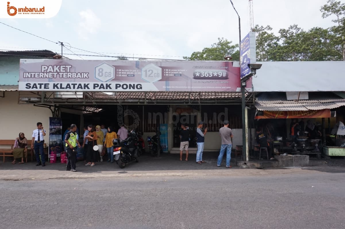 Rumah Makan Sate Klatak Pak Pong di Bantul, Yogyakarta. (Inibaru.id/ Ida Fitriyah)