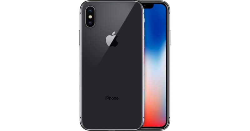 Wujud iPhone X varian 256 Gb warna Space Grey. (Apple.com)