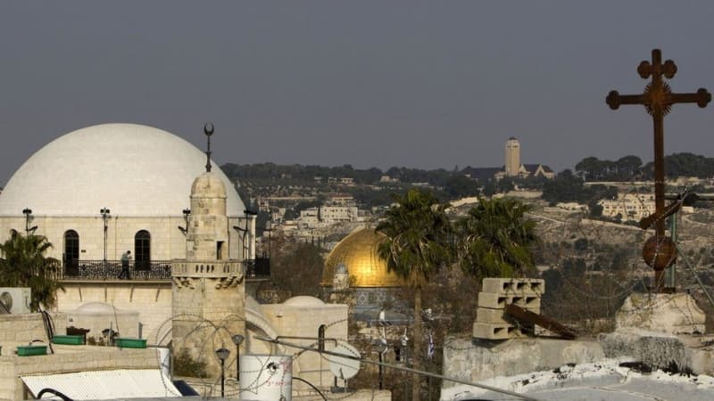 Salah satu bagian Yerusalem (AFP via BBC Indonesia)