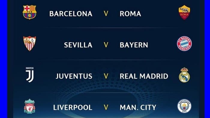 Hasil Drawing Perempat Final Liga Champions: Dua Big Match!