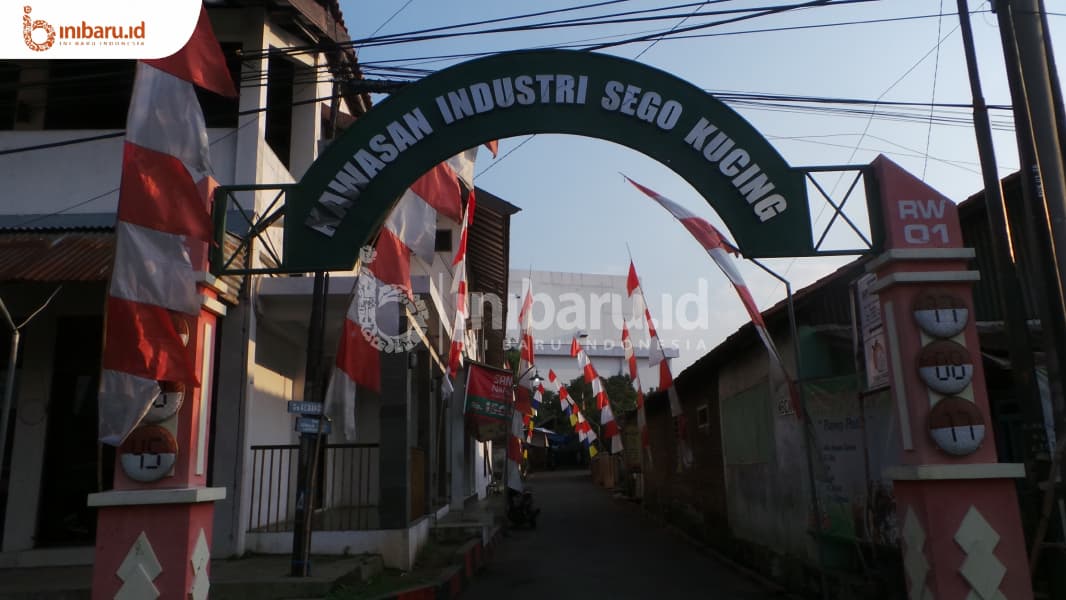 Kampung Kawasan Industri Sego Kucing di Srondol Kulon, Banyumanik, Semarang. (Inibaru.id/Verawati Meidiana)