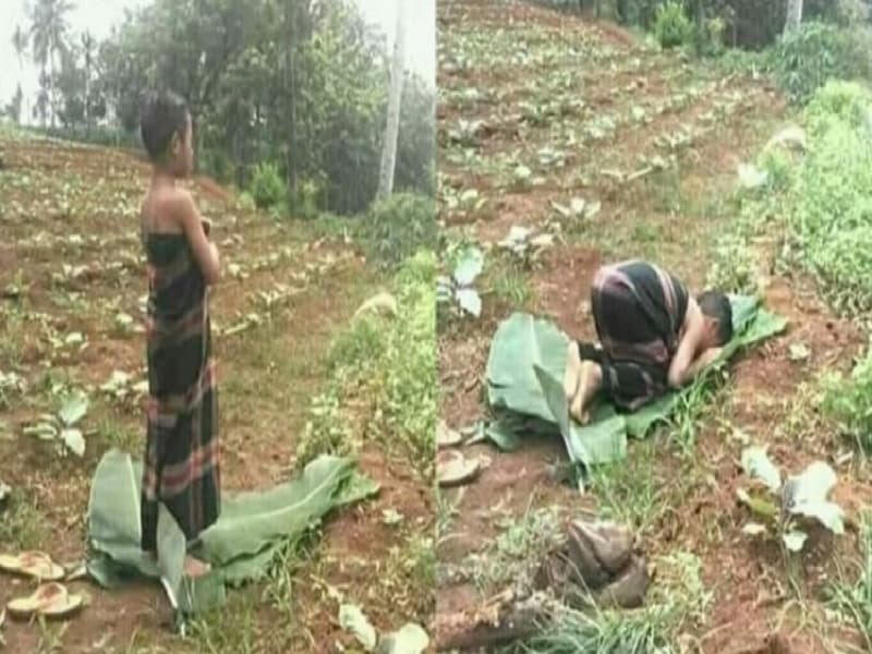 Nggak Ada Sajadah, Daun Pisang Pun Jadi