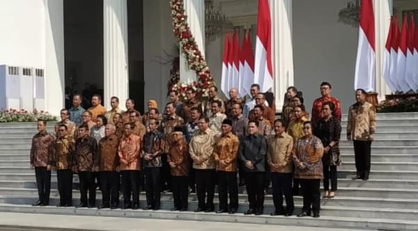 Sederet Menteri di Kabinet Indonesia Maju 2019-2024