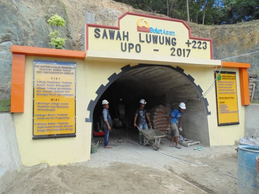 Tambang Batubara Ombilin di Sawahlunto, Sumatera Barat (Padek)
