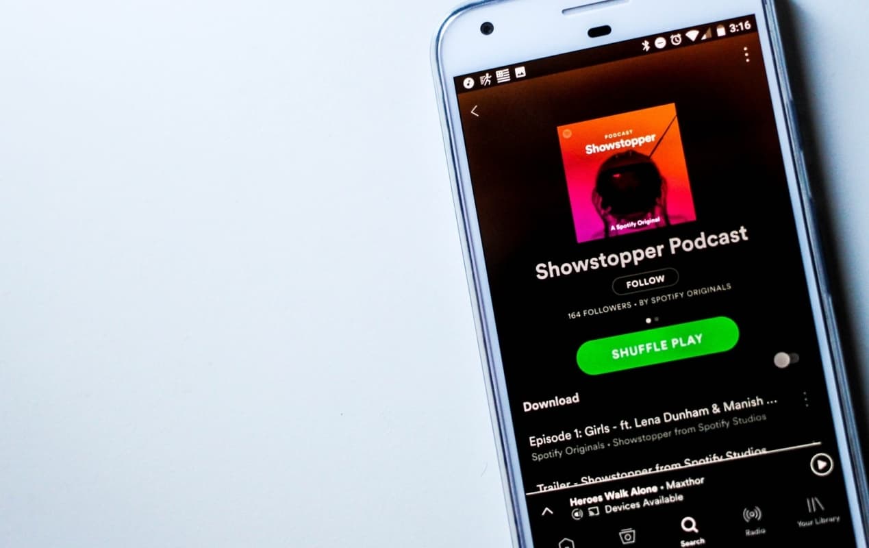 Podcast di Spotify. (Thevocket)