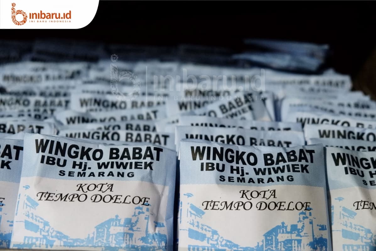 Wingko Babat Hj Wiwiek menjadi salah satu produsen wingko babat sebagai oleh-oleh khas Semarang. (Inibaru.id/ Mayang Istnaini)