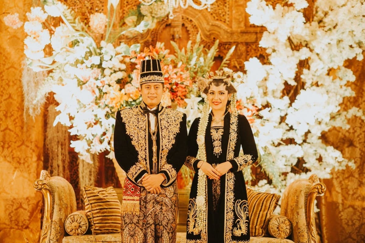 Ilustrasi pasangan pengantin Jawa. (The Bride Dept)