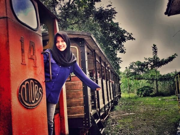 Berswafoto di loco antik PG Pangkah. (Destinasiwisata)