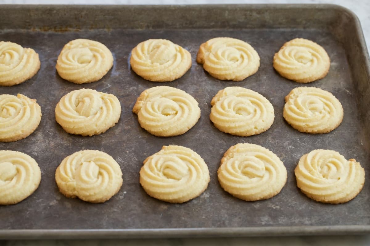 Butter cookies. (Cookingclassy)